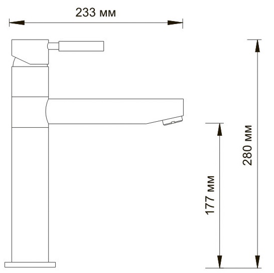 Смеситель WasserKRAFT  A8137 для кухонной мойки  Смеситель WasserKRAFT  A8137 для кухонной мойки