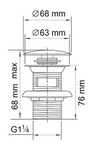 Держатель лейки WasserKRAFT   A024  