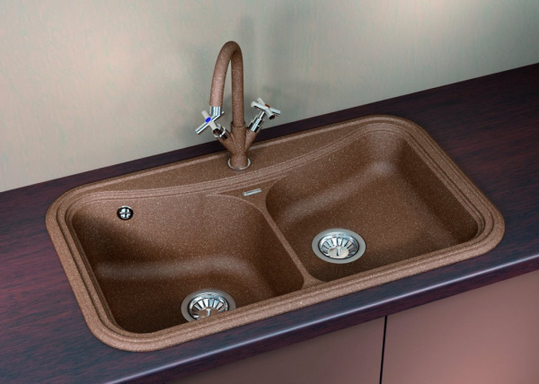 Мойка кухонная керамогранитная Florentina КРИТ 860 20.115.E0860.201 86*51 см. жасмин