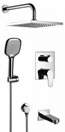 Смеситель Lemark SHIFT LM4322C для душа скрытого монтажа (встраиваемый)