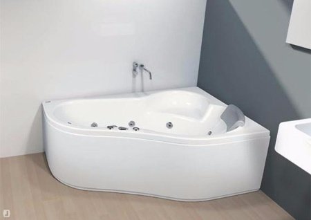 Ванна акриловая Santek ИБИЦА 1.WH11.2.035 150x100 см. правая 