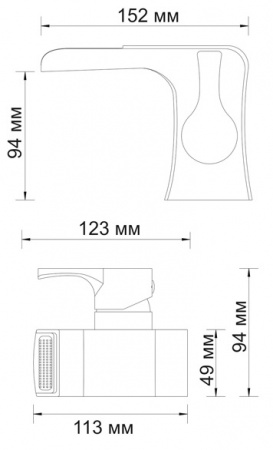 Смеситель WasserKRAFT BERKEL 4869 для раковины 