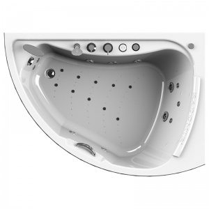 Ванна акриловая Radomir АЛЬБЕНА  168x120 см. правая 