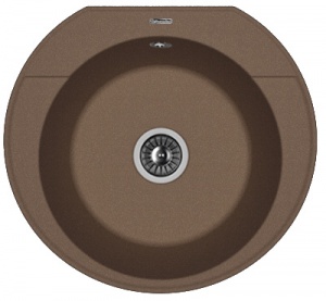 Мойка кухонная керамогранитная Florentina ЭЛЬБА 20.145.C0555.303 55,5*51 см. мокко