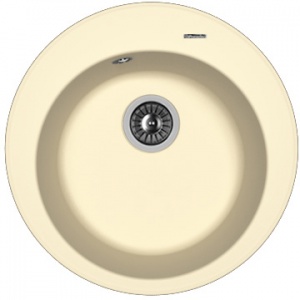 Мойка кухонная керамогранитная Florentina НИКОСИЯ 20.135.B0510.202 51*51 см. шампань
