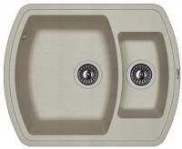 Мойка кухонная керамогранитная Florentina НИРЕ 630K 20.220.D0630.305 63*51 см. грей