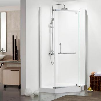 Душевой уголок Mirsant ARENA PENTAGON  100x100 см. 