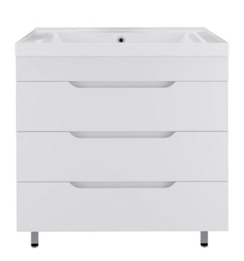 Тумба под раковину Mirsant QUADRO  80 см. 