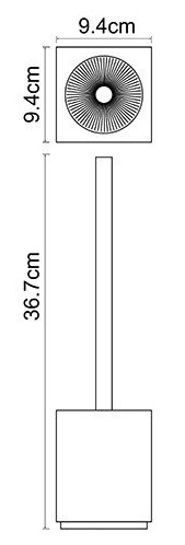 Ёрш напольный WasserKRAFT LEINE K-3827   Ёрш напольный WasserKRAFT LEINE K-3827