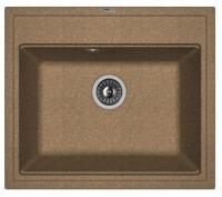 Мойка кухонная керамогранитная Florentina ЛИПСИ 600 20.120.D0600.105 60*51 см. коричневый