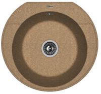 Мойка кухонная керамогранитная Florentina ЭЛЬБА 20.145.C0555.105 55,5*51 см. коричневый