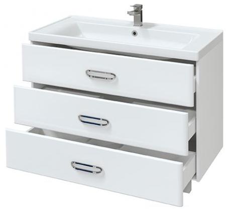 Тумба под раковину Mirsant FUJI  100 см.  Тумба под раковину Mirsant FUJI  100 см.