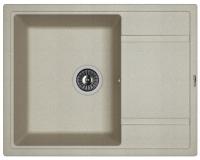 Мойка кухонная керамогранитная Florentina ЛИПСИ 650 20.125.C0600.305 65*51 см. грей