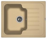 Мойка кухонная керамогранитная Florentina ТАИС 615 20.235.A0615.306 61,5*51 см. капучино