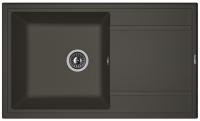 Мойка кухонная керамогранитная Florentina ЛИПСИ 860 20.130.D0860.302 86*51 см. антрацит