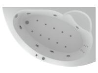 Ванна акриловая Aquatek АЯКС  170x110 см. правая 