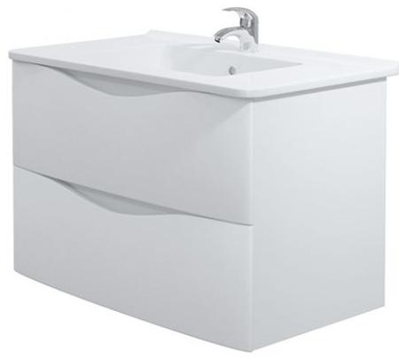 Тумба с раковиной навесная Mirsant SMILE  80 см. 