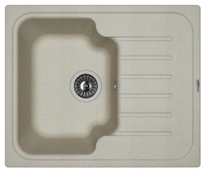 Мойка кухонная керамогранитная Florentina ТАИС 615 20.235.A0615.305 61,5*51 см. грей