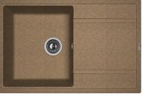 Мойка кухонная керамогранитная Florentina ЛИПСИ 780 20.270.C0780.105 78*51 см. коричневый