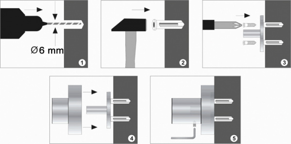 Стакан и мыльница навесной WasserKRAFT DONAU K-9426  