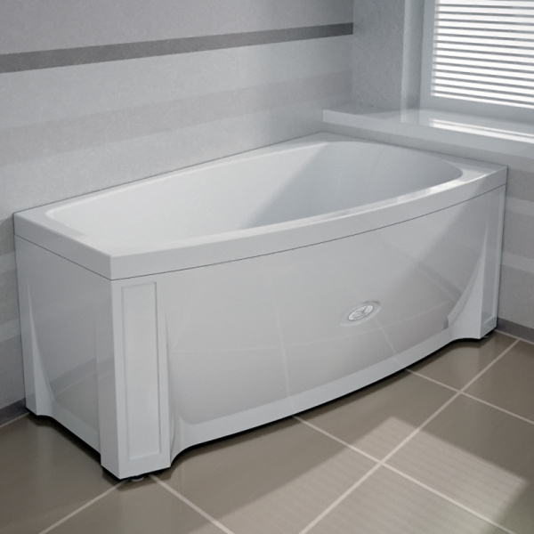 Ванна акриловая Vannesa МЭГИ  140x80 см. правая 