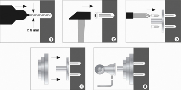 Держатель туалетной бумаги WasserKRAFT AMMER K-7096  